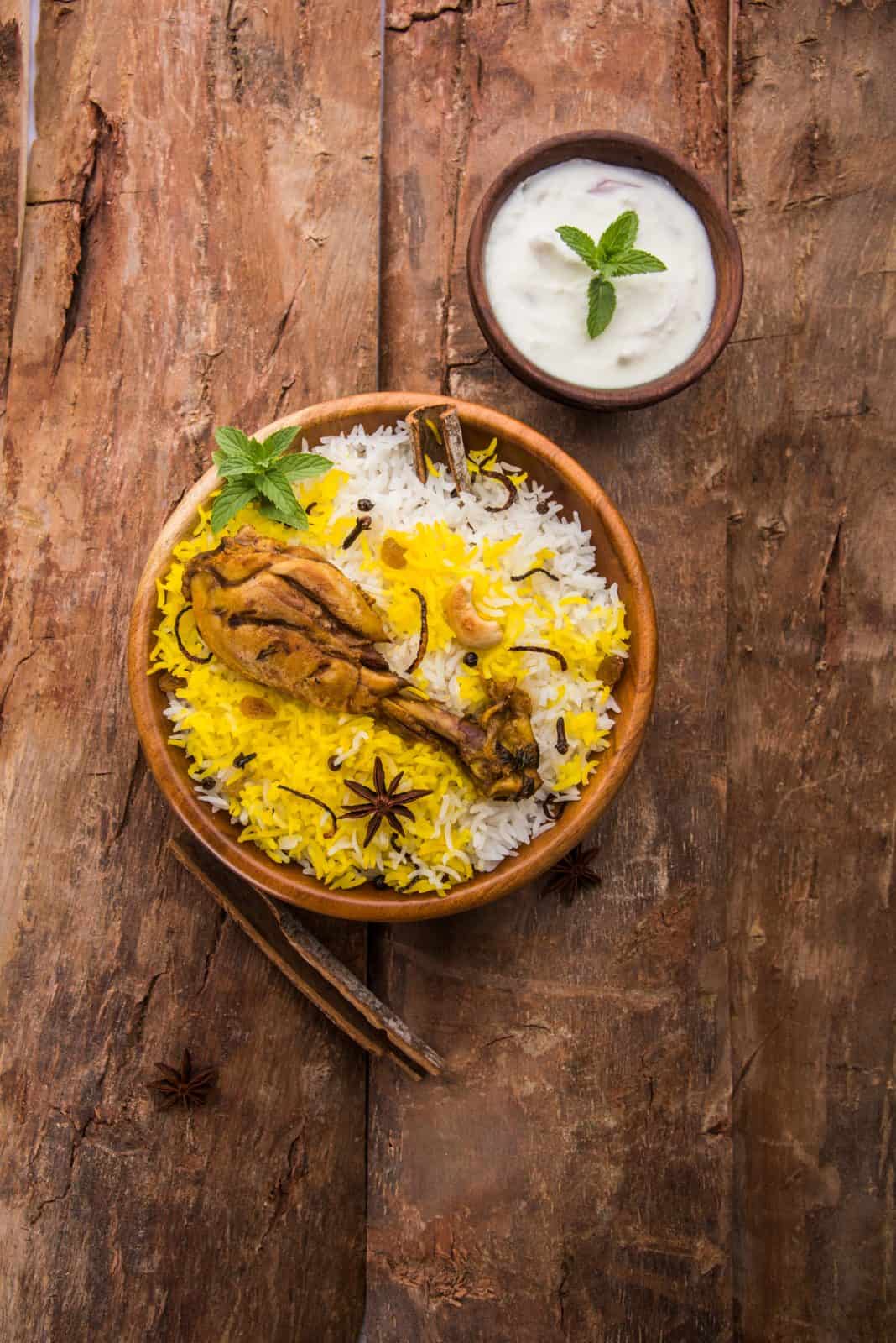 Chicken biryani