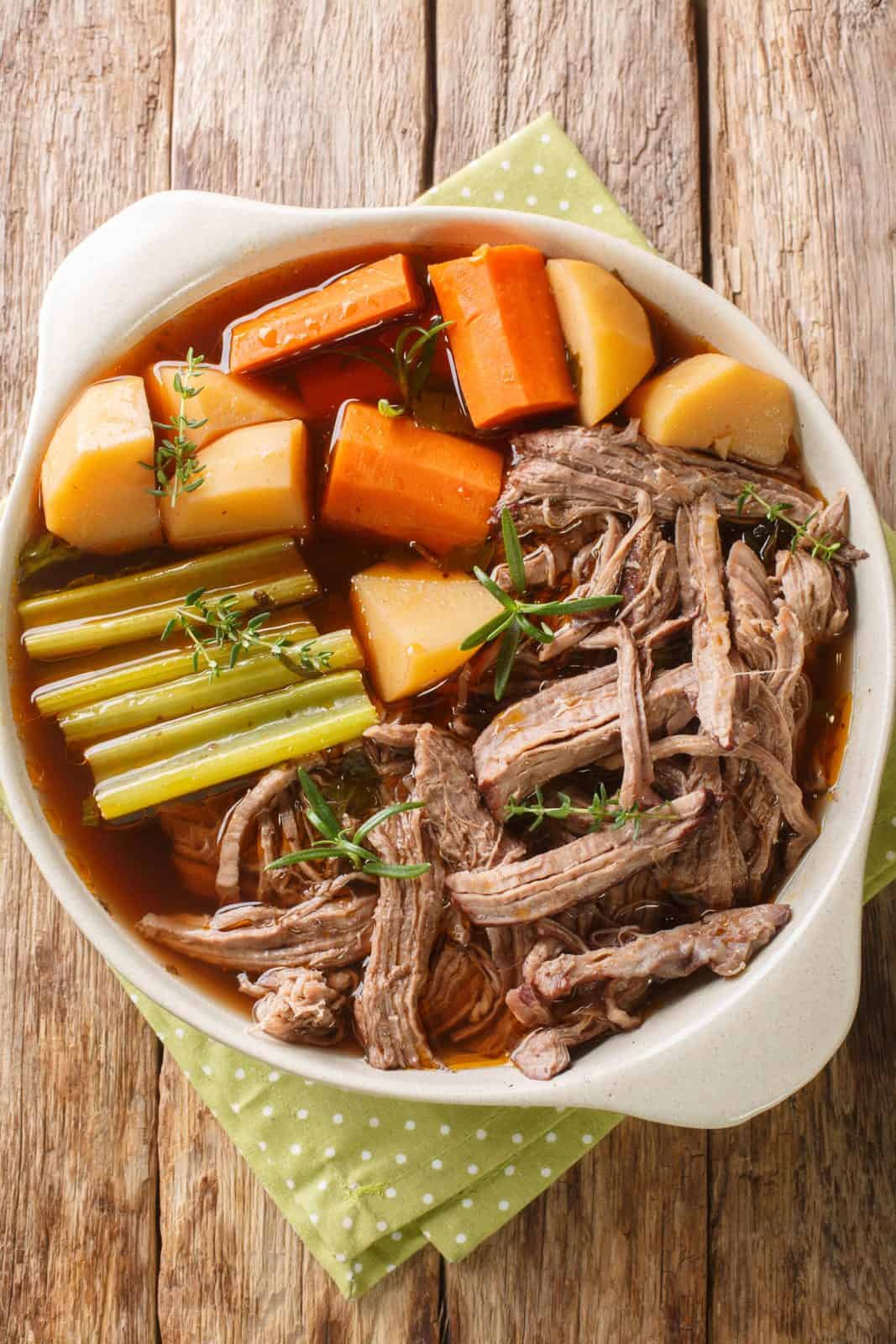20 Easy Slow Cooker Pot Roast Recipes for Busy Moms 46 Celery onion pot roast