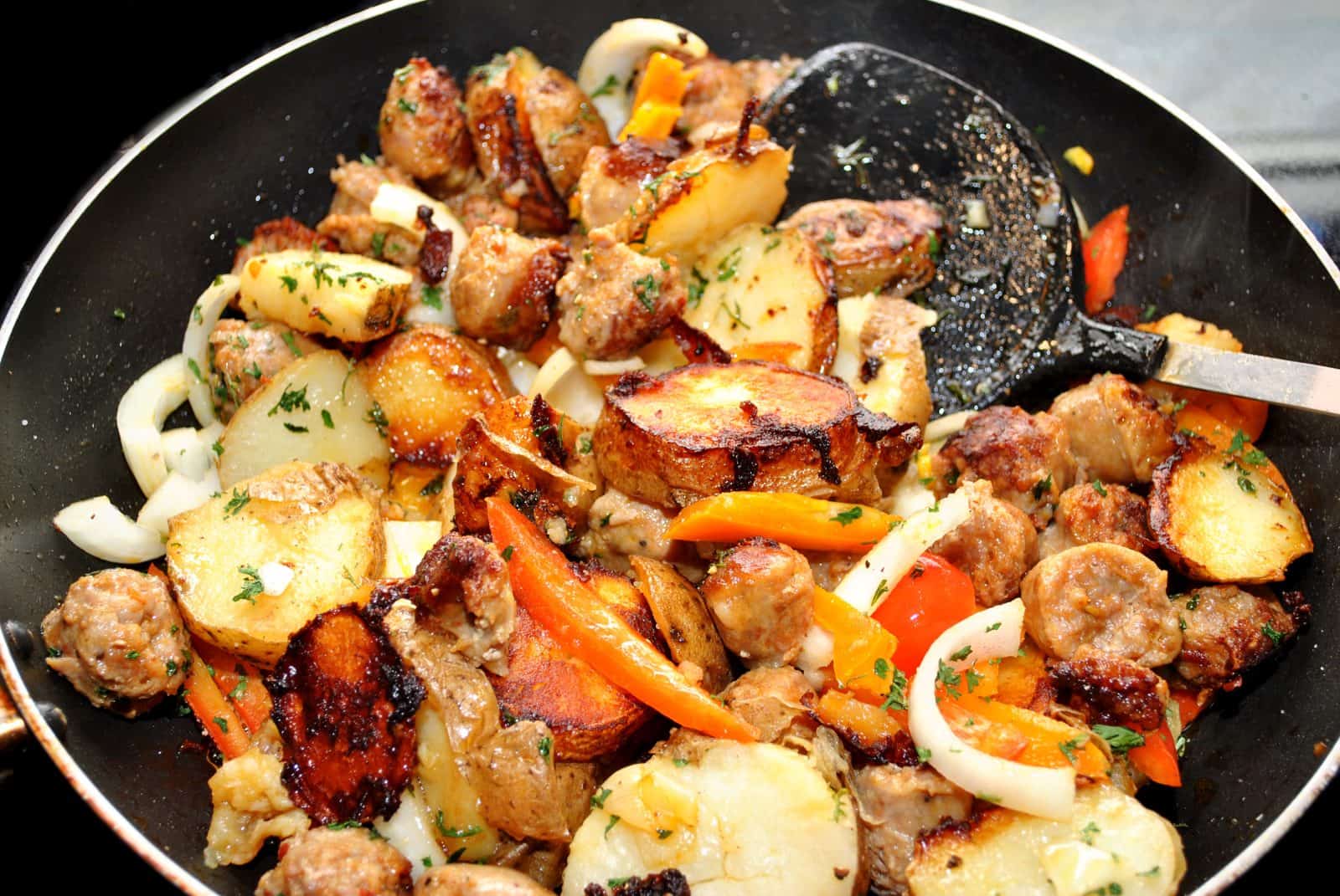 Italian sausage and pepper