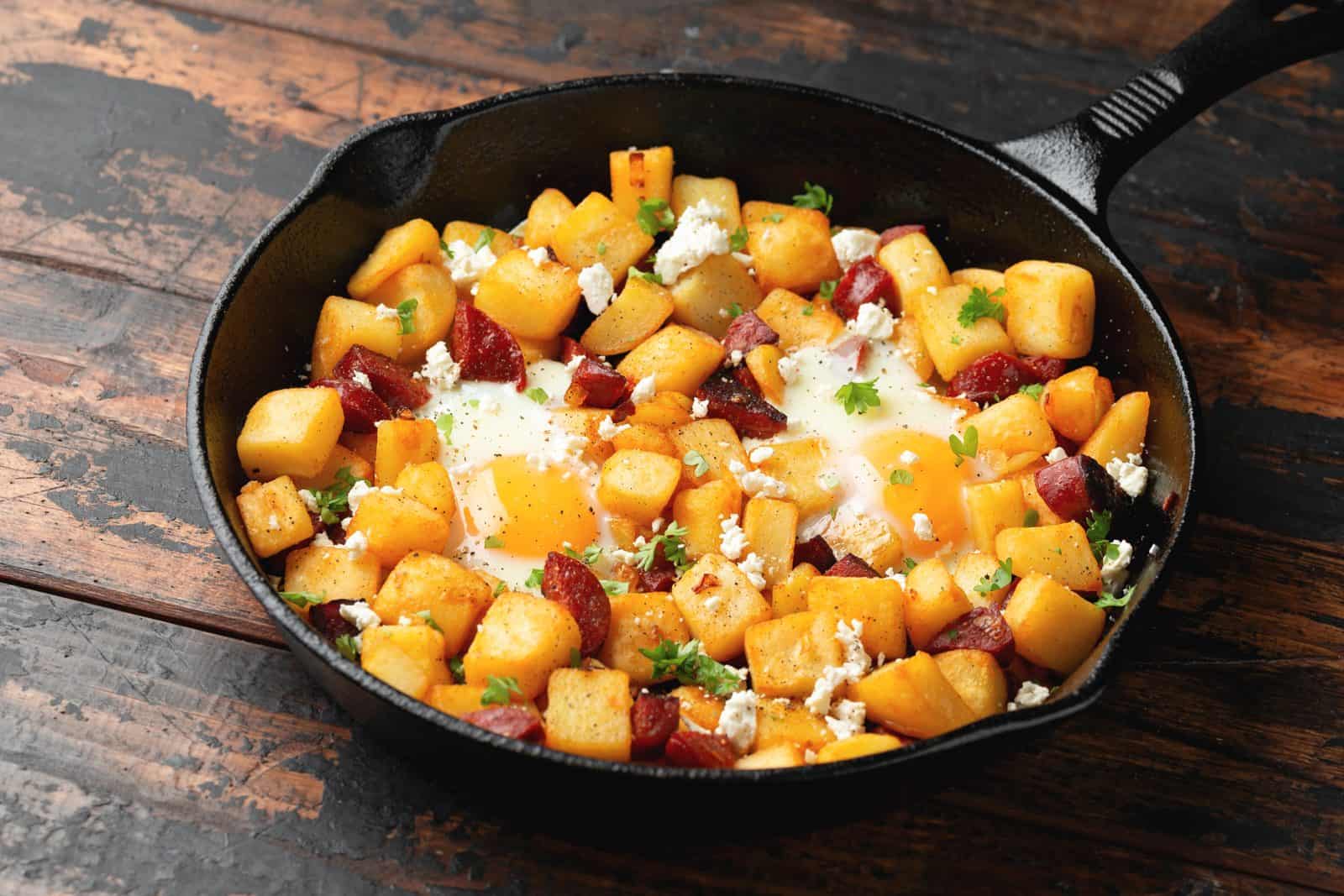 25 Quick and Easy Minced Chicken Recipes 14 Minced chicken and sweet potato hash