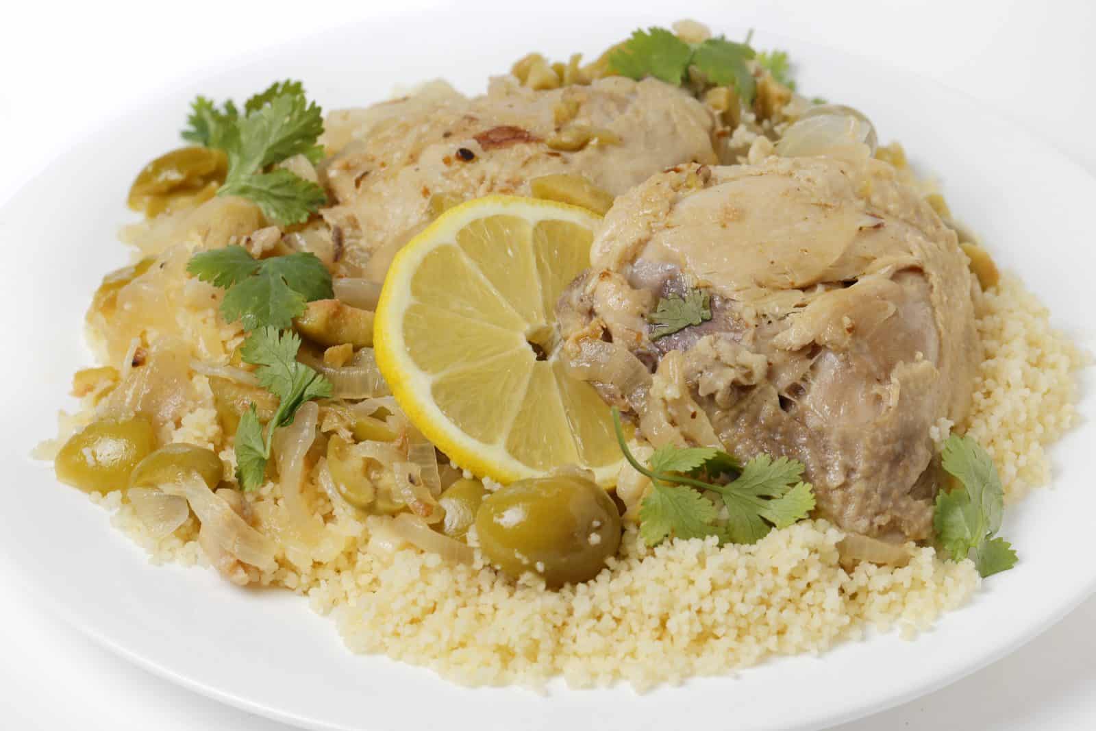 Moroccan spiced chicken thigh