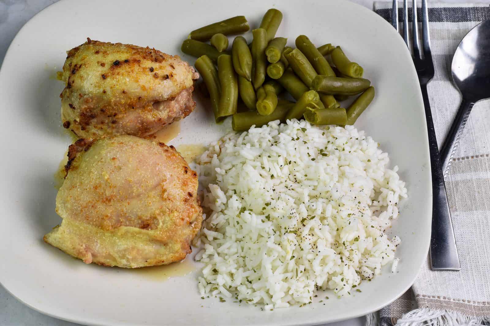 Garlic butter thigh