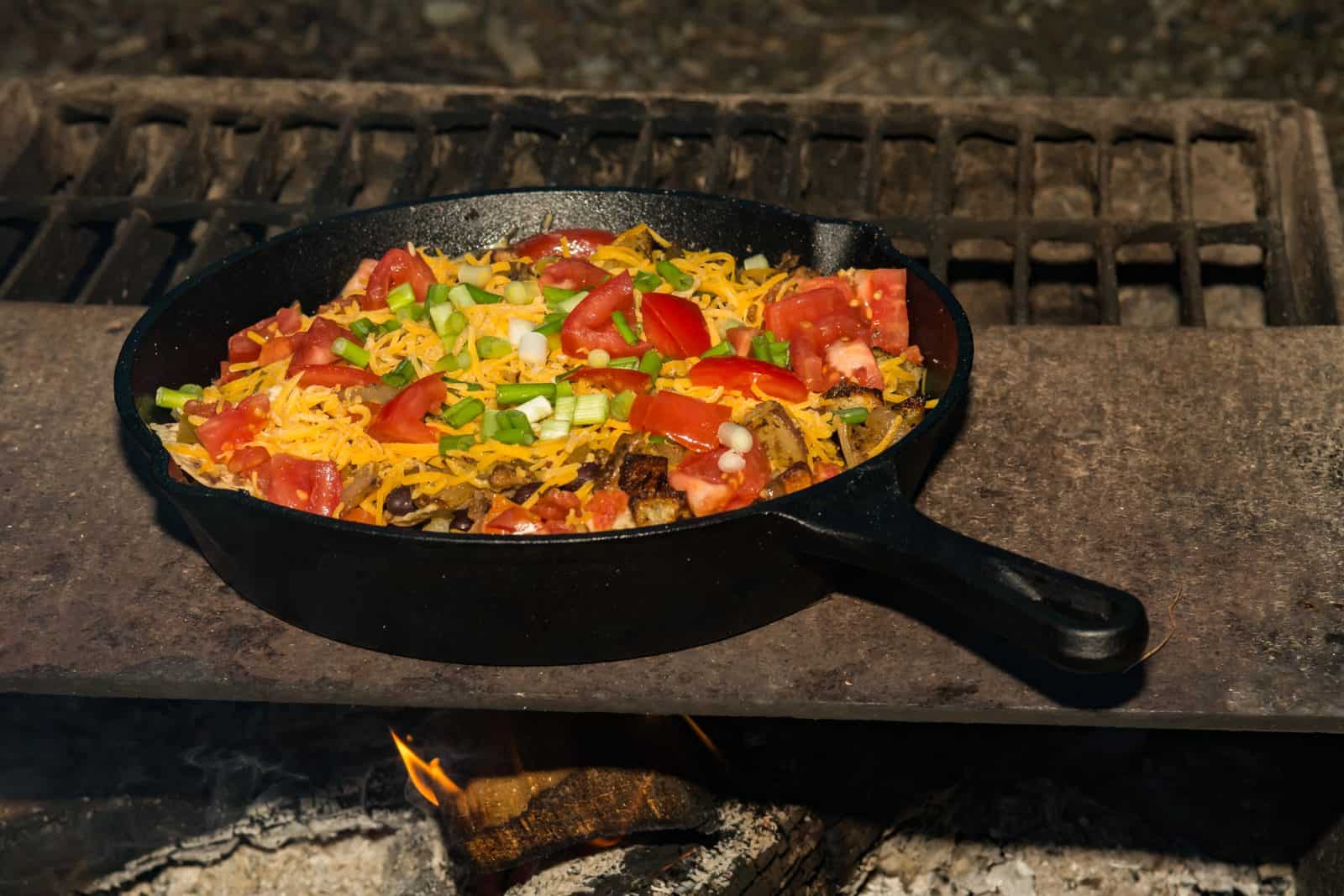 17 Camping Meals You Can Prep Ahead and Heat Over a Single-Burner Stove 16 Campfire nachos kit