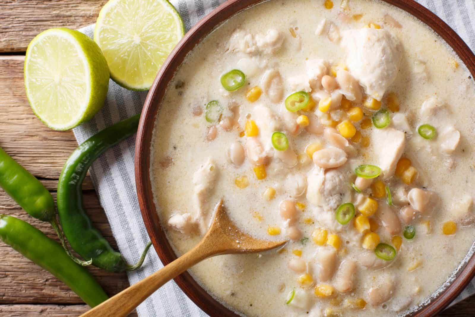15 Leftover Chicken Recipes for Busy Weeknights 15 White chicken chili