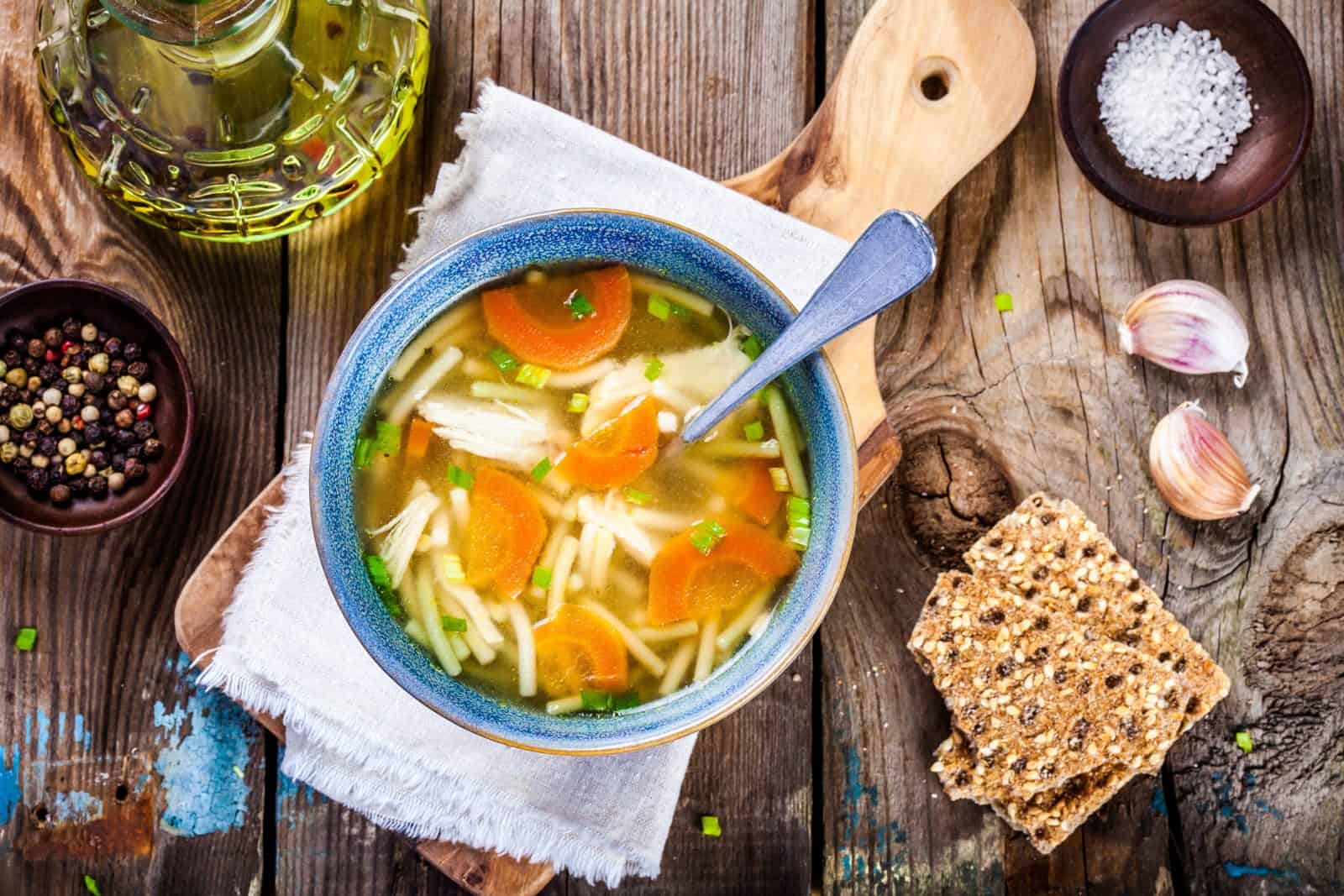 Chicken noodle soup
