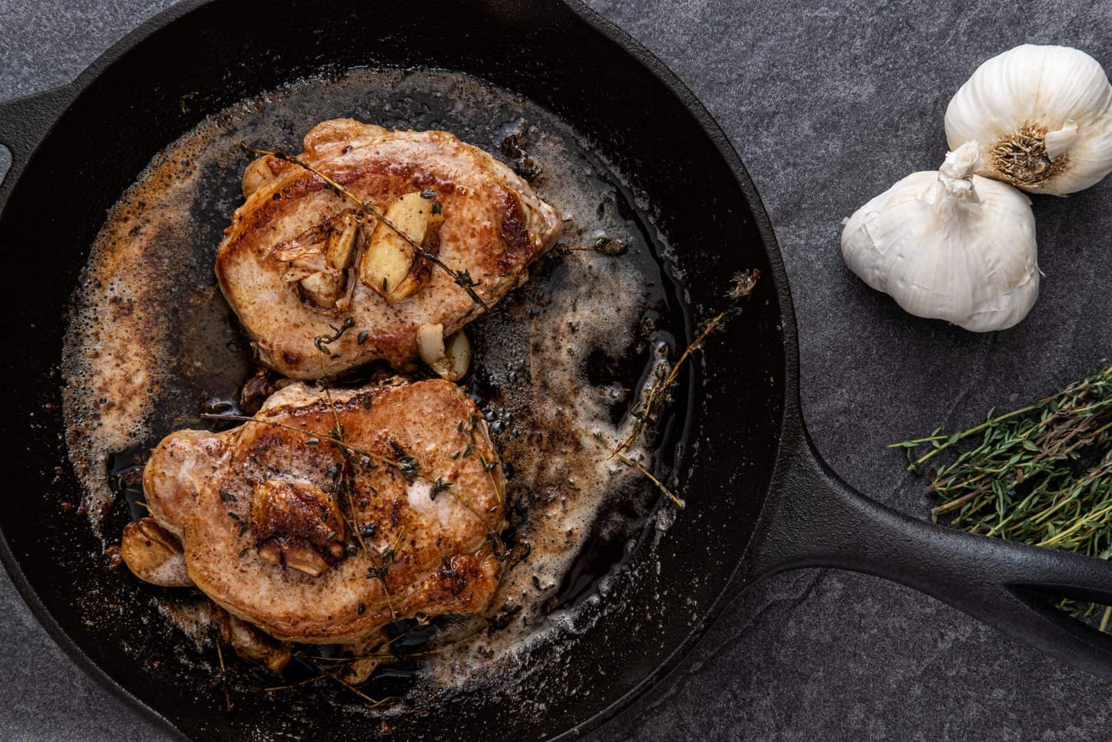 24 Pork Chop Recipes for Weeknight Dinners 47 Garlic herb pork chop