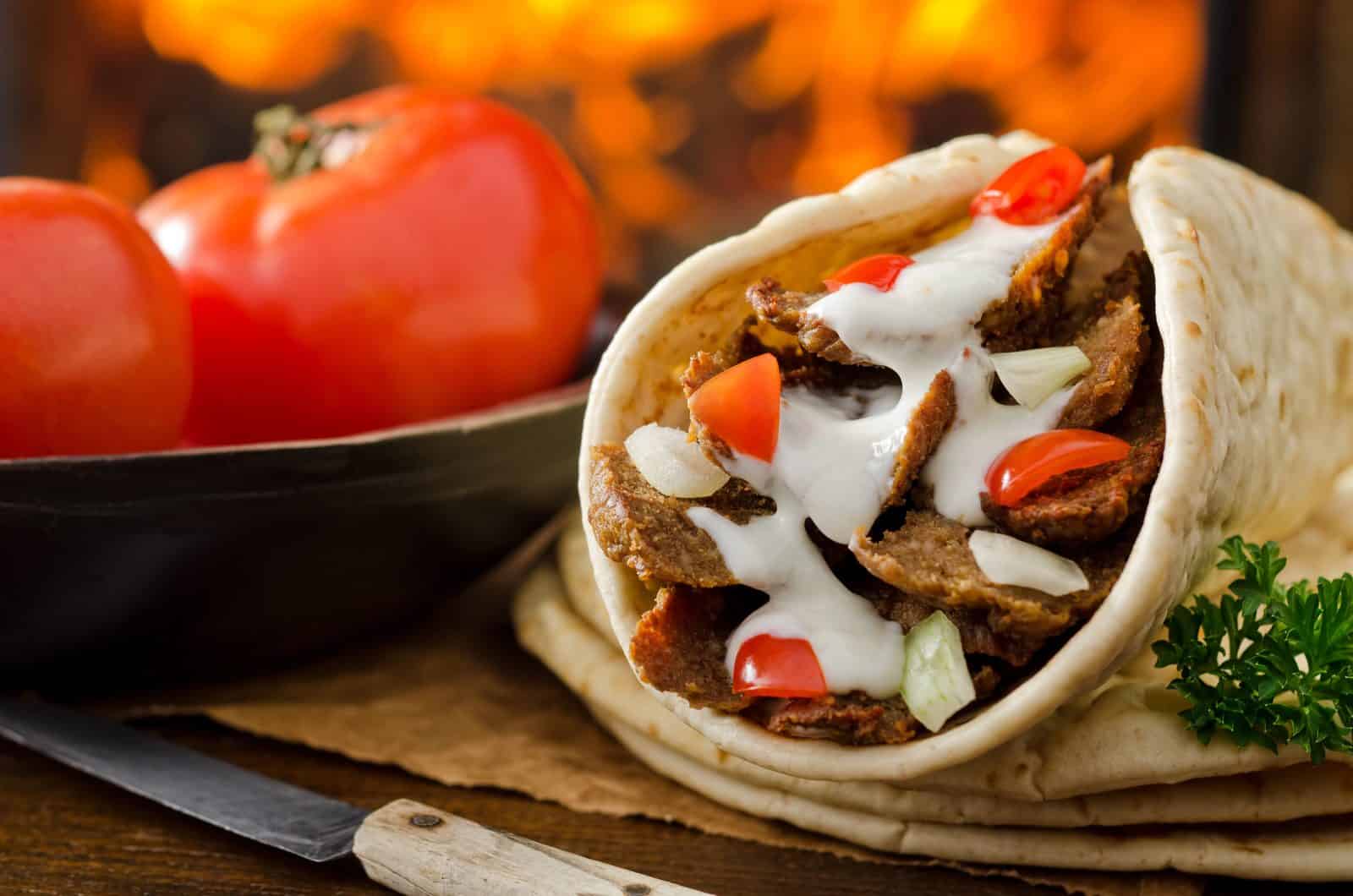 Beef gyro