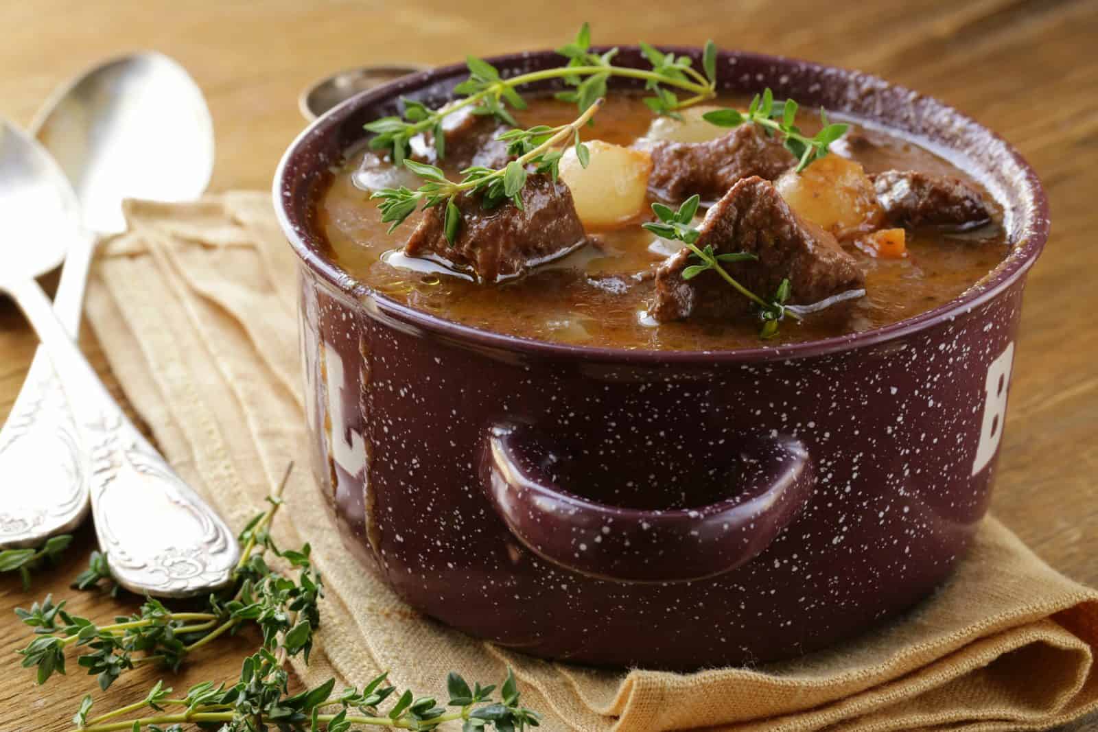 Beef burgundy