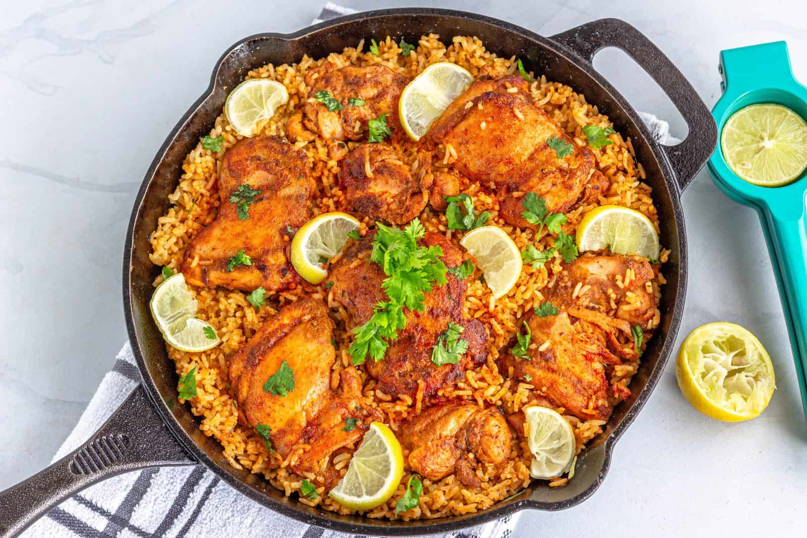 Tomato basil chicken thigh
