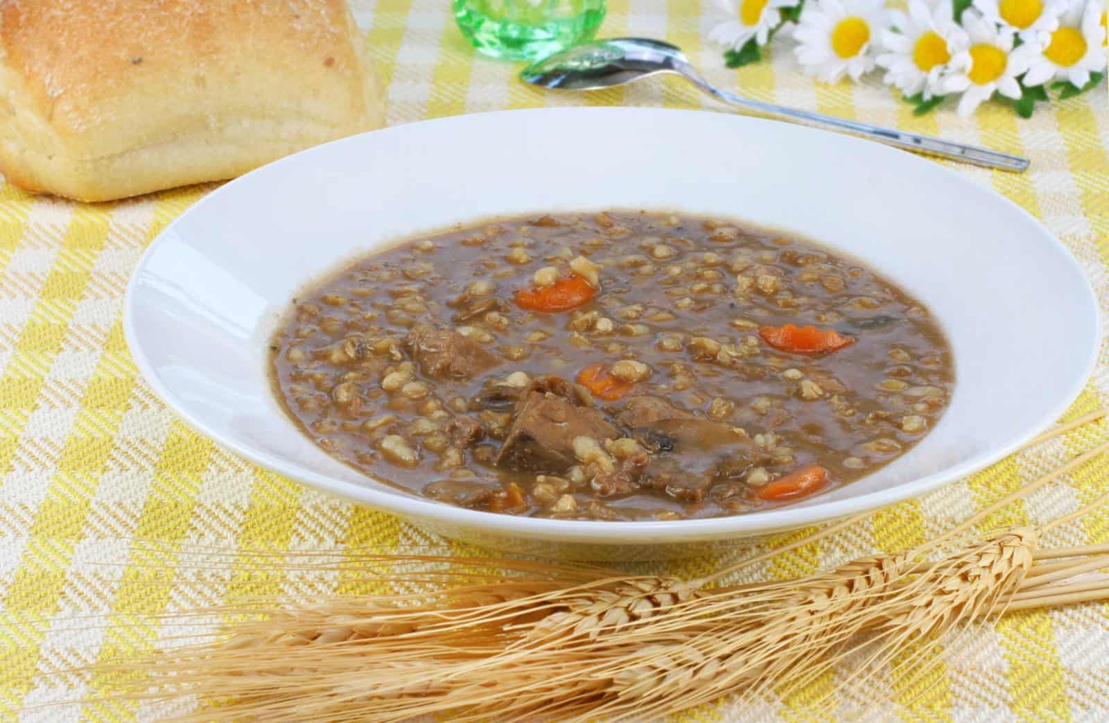 31 Cozy Healthy Soup Recipes for Winter 8 Hearty beef barley soup