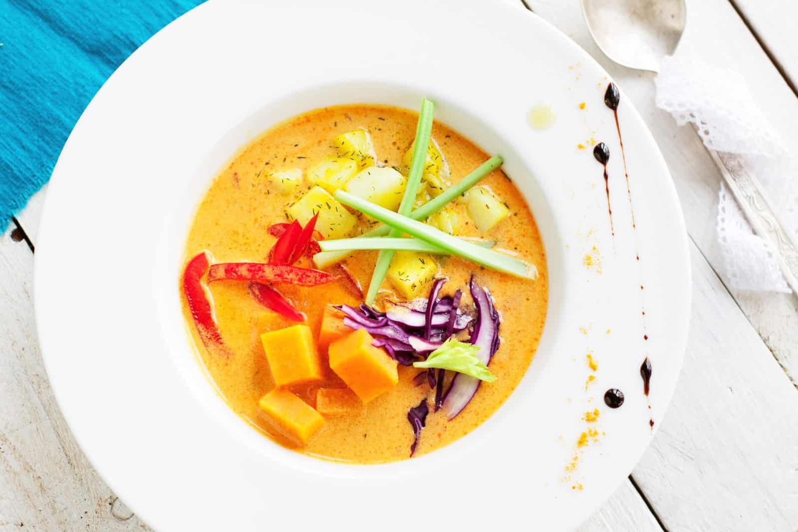 31 Cozy Healthy Soup Recipes for Winter 18 Coconut curried butternut soup