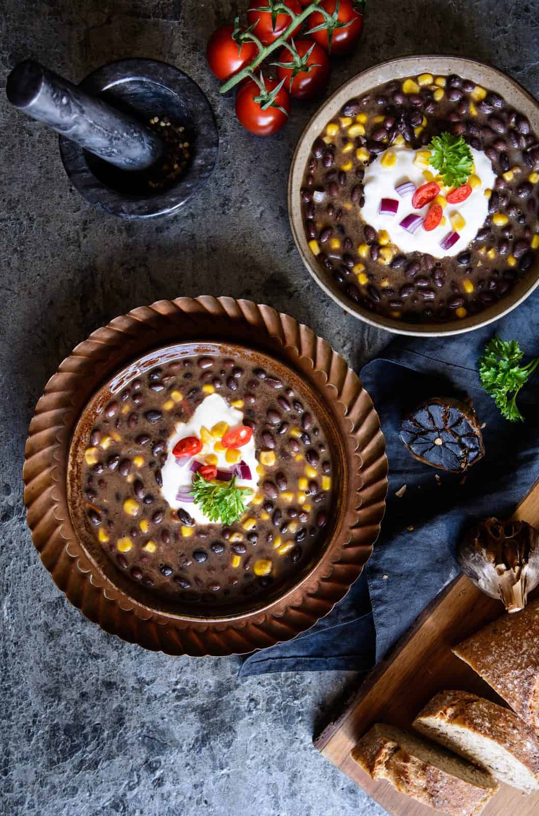 31 Cozy Healthy Soup Recipes for Winter 20 Black bean and sweet corn soup