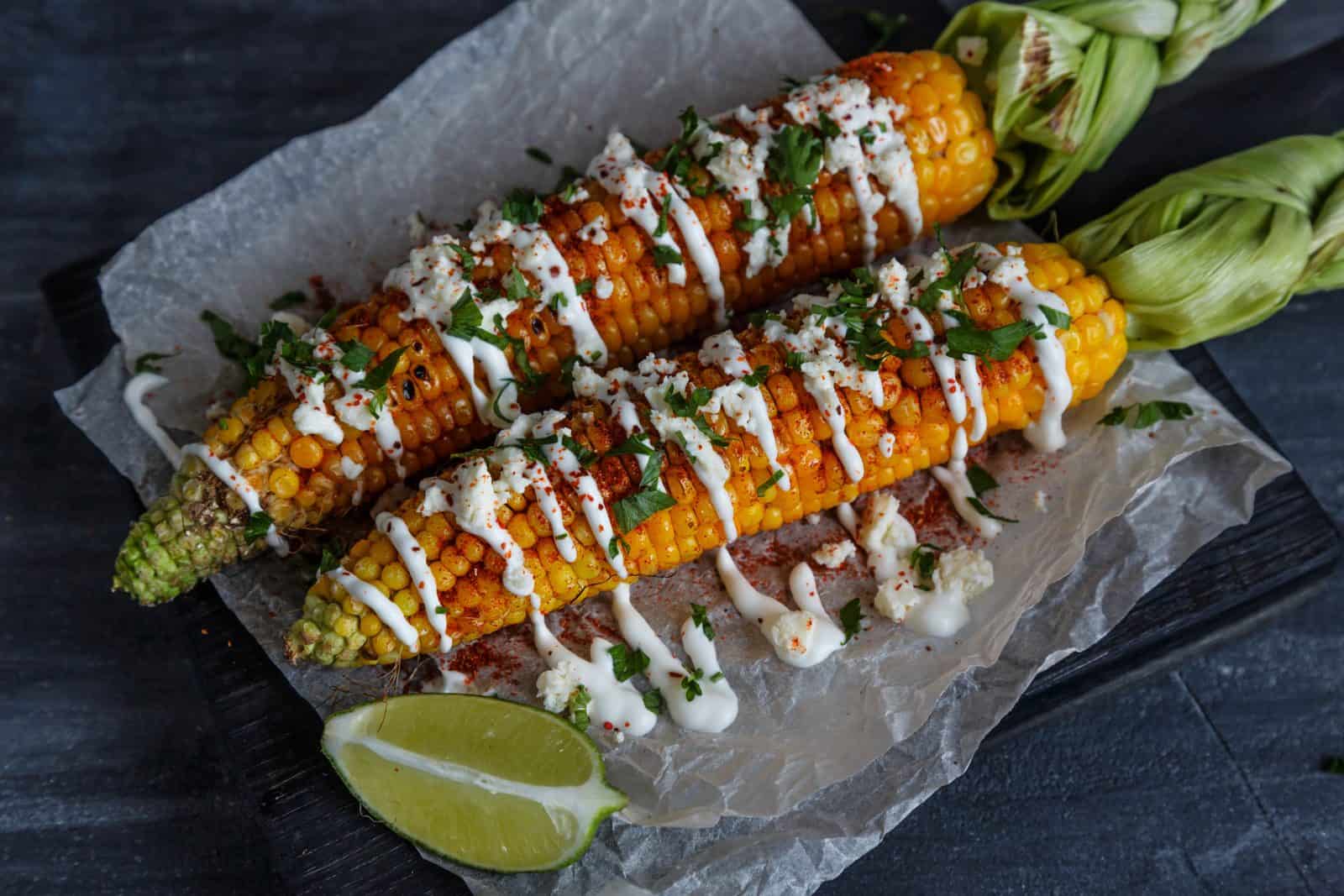 BBQ Side Dishes for a Memorial Day Cookout 4 Corn with chili lime butter and