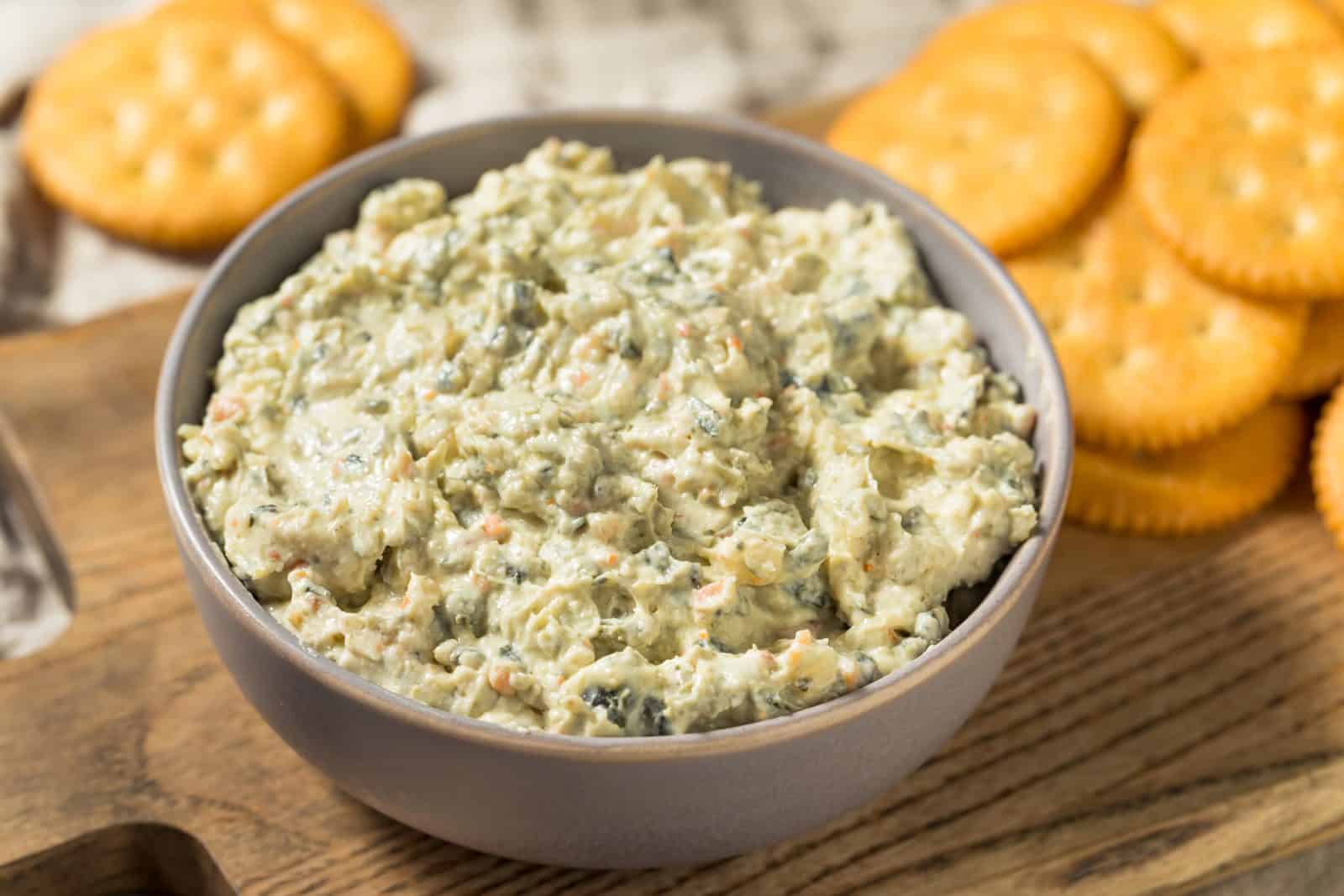 Greek yogurt spinach dip