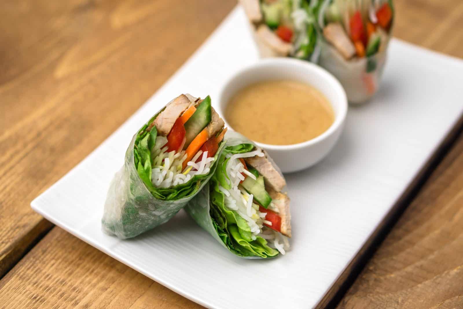 24 Inexpensive Appetizers for a Crowd 58 Vegetable spring roll