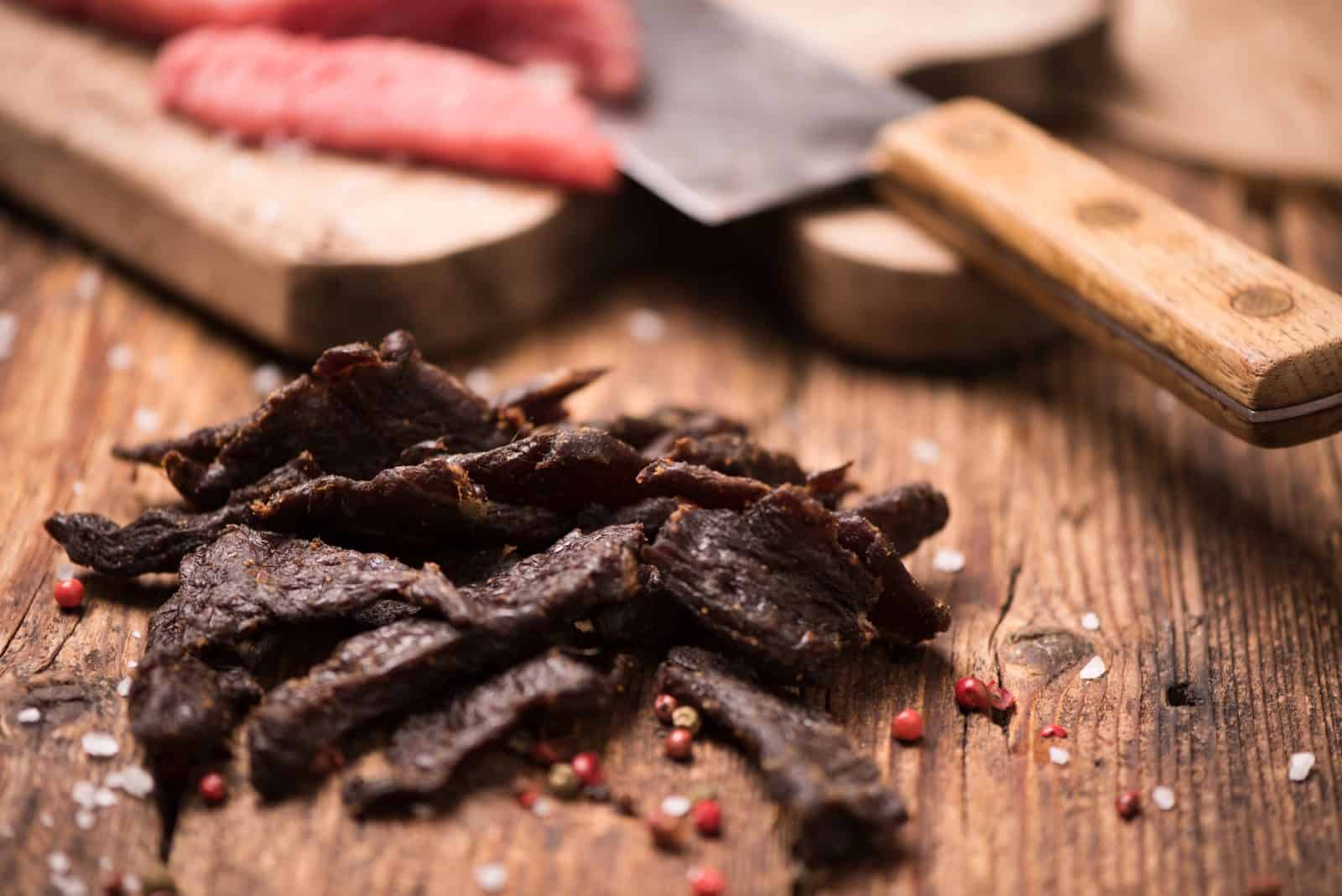 18 High-Protein Appetizers for Athletes 57 Beef jerky bite