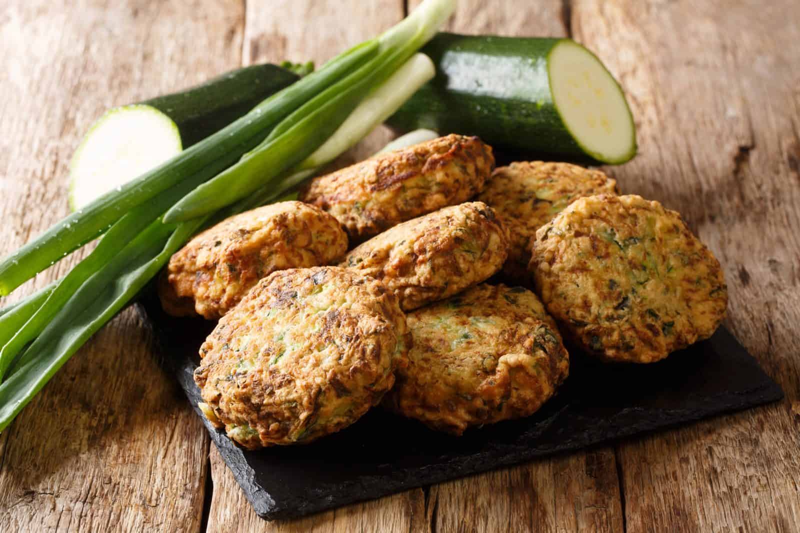 18 High-Protein Appetizers for Athletes 59 Zucchini feta fritter