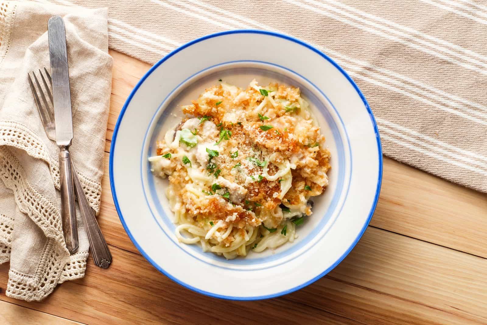 15 Easy Recipes Using Canned Chicken You’ll Actually Love: Quick and Delicious Meal Ideas 4 Canned chicken alfredo bake