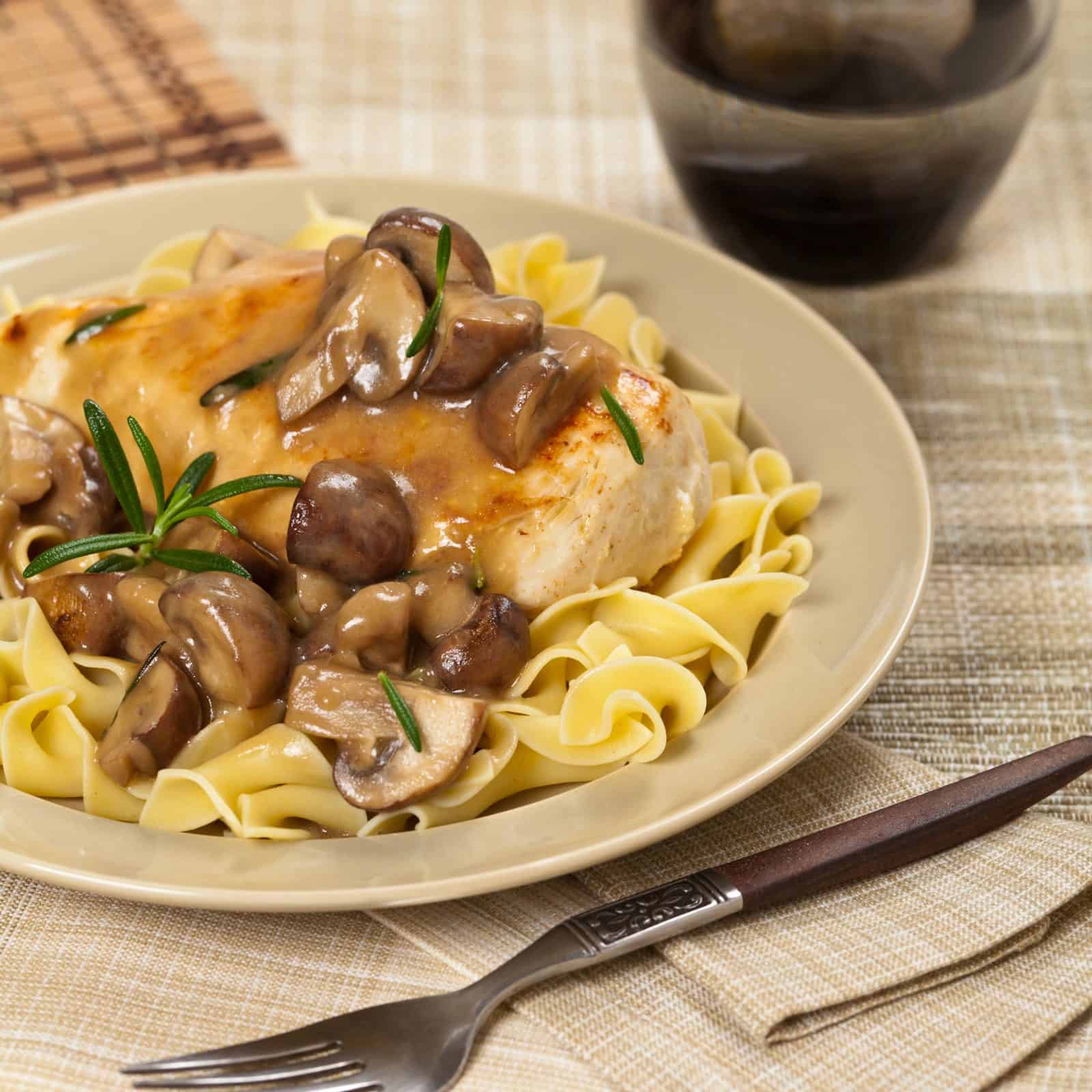 24 Slow Cooker Chicken Recipes for Busy Nights 85 Mushroom marsala chicken