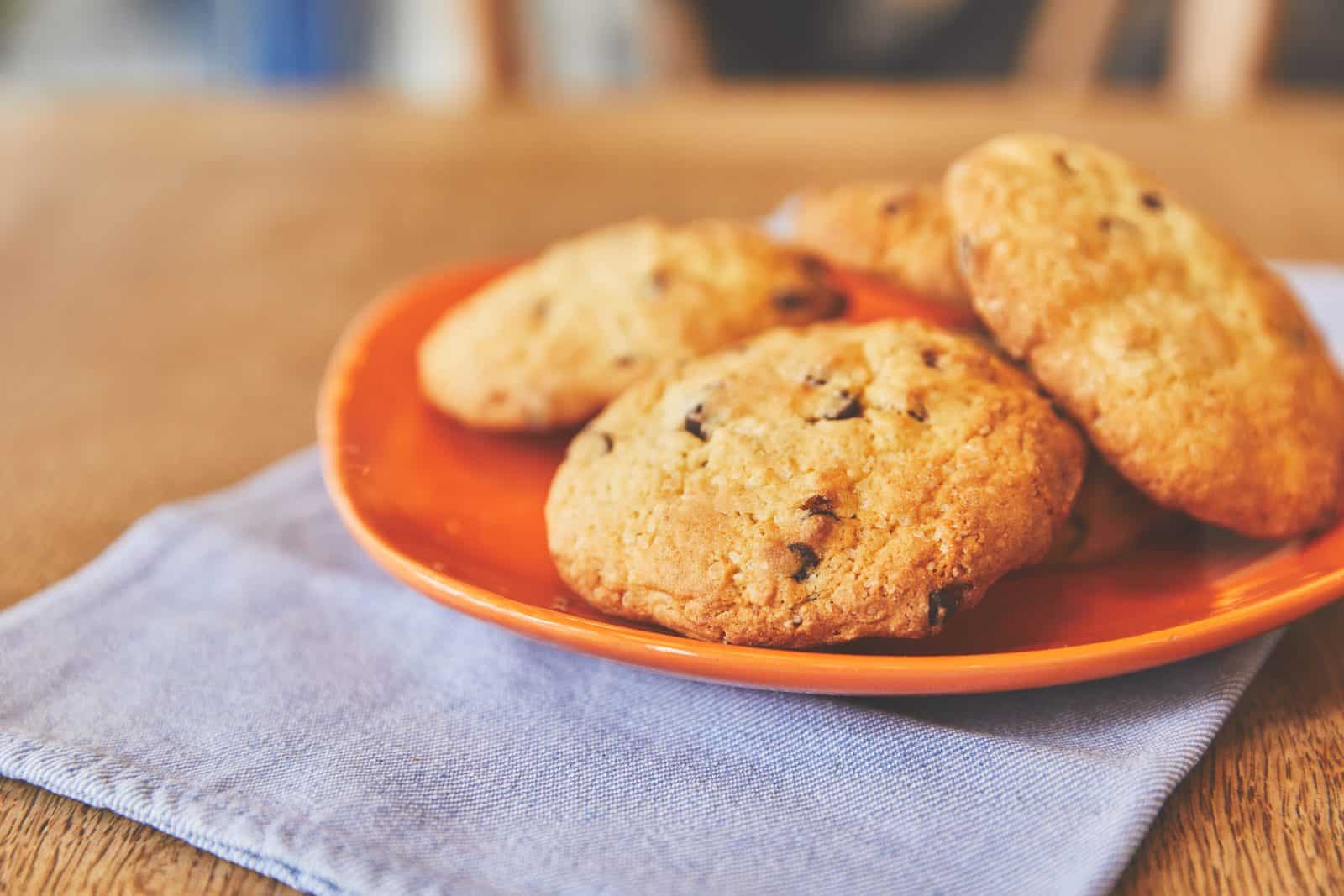 Stuffed cookie butter chocolate chip cookie