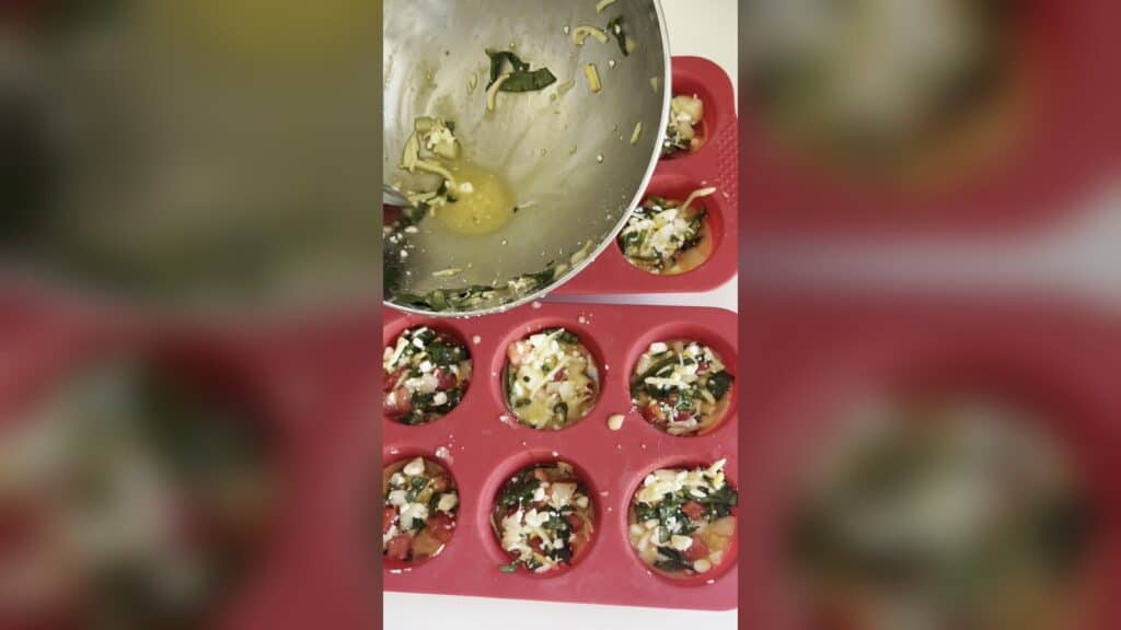 Cottage Cheese Veggie Egg Bites with a Potato Crust 1 Cottage Cheese Veggie Egg Bites with a Potato Crust