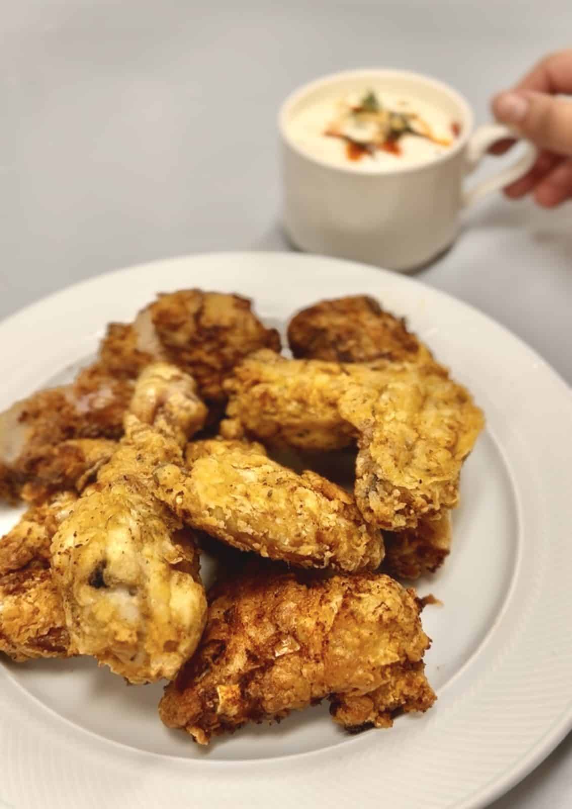 Crispy Cajun Fried Chicken with Beer and Buttermilk 3 Finished Cajun Fried Chicken