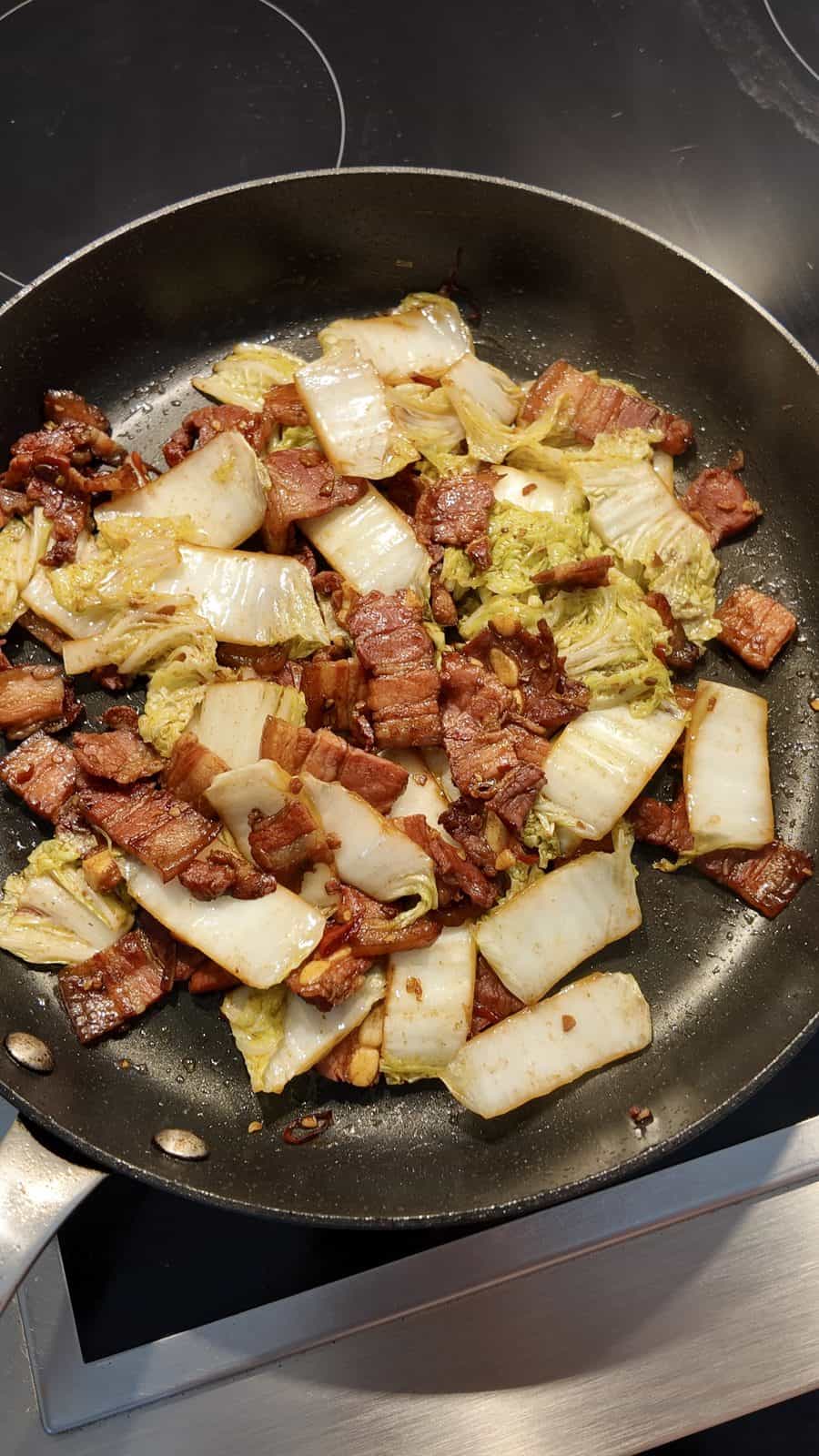 Quickest Wok Stir Fried Pork Belly 3 Finished Dish of Stir Fried Pork Belly