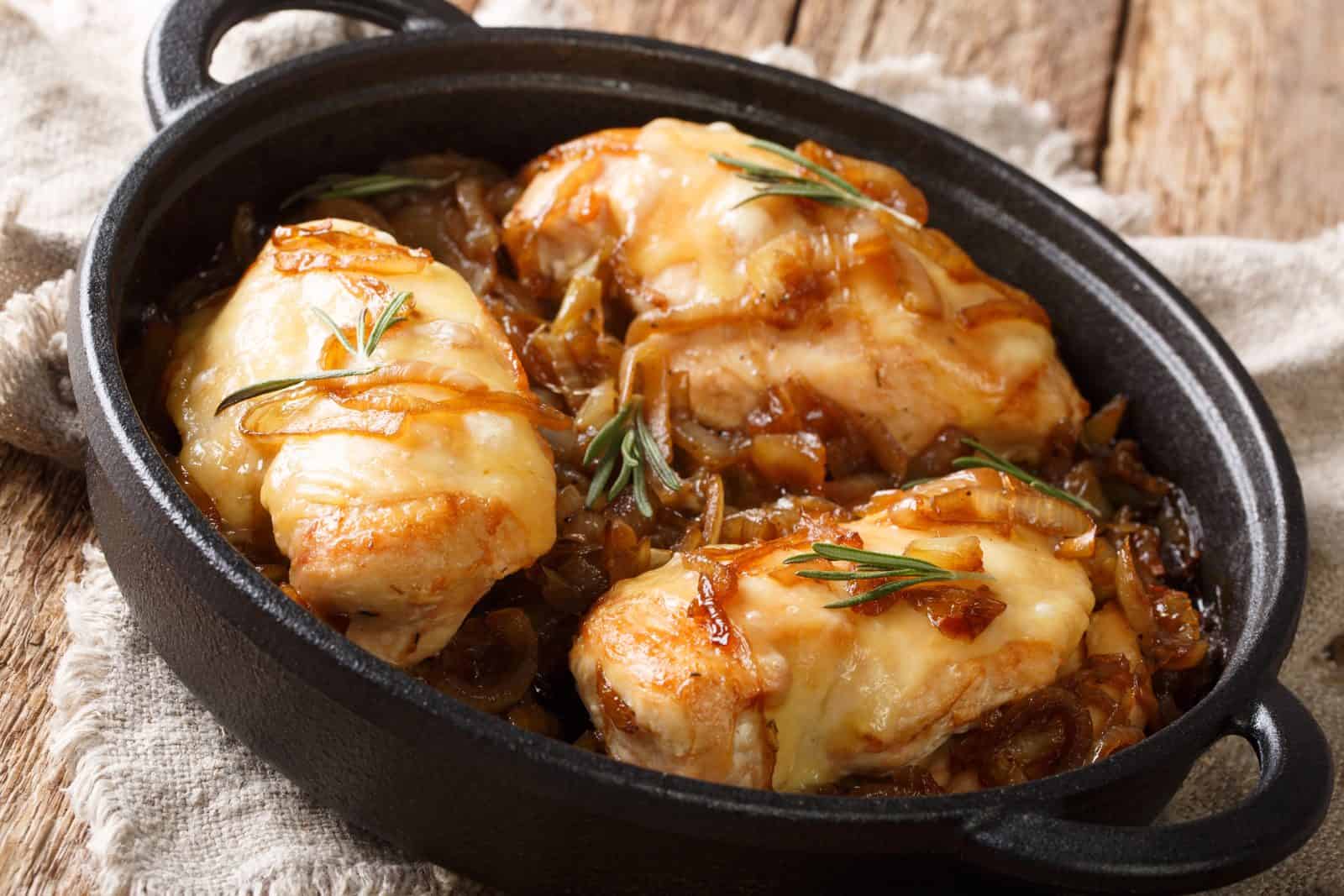 French onion dump chicken
