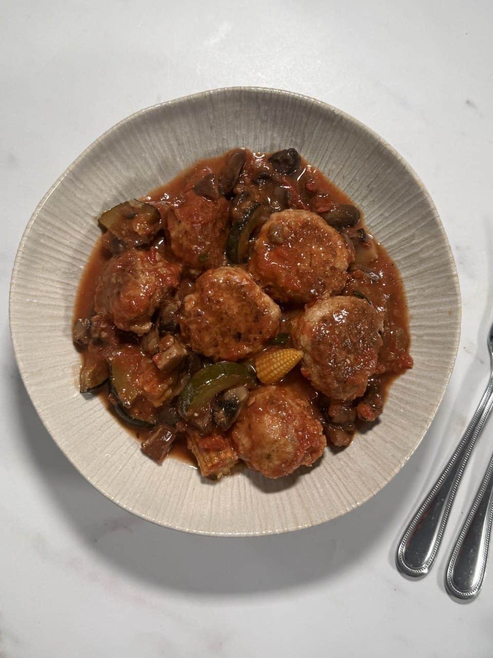 meatballs in a bowl
