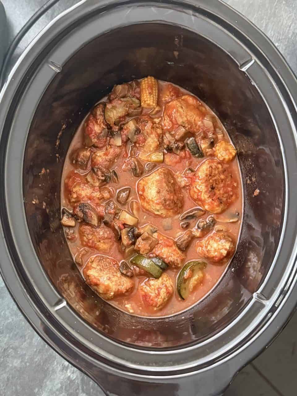 meatballs in a crockpot