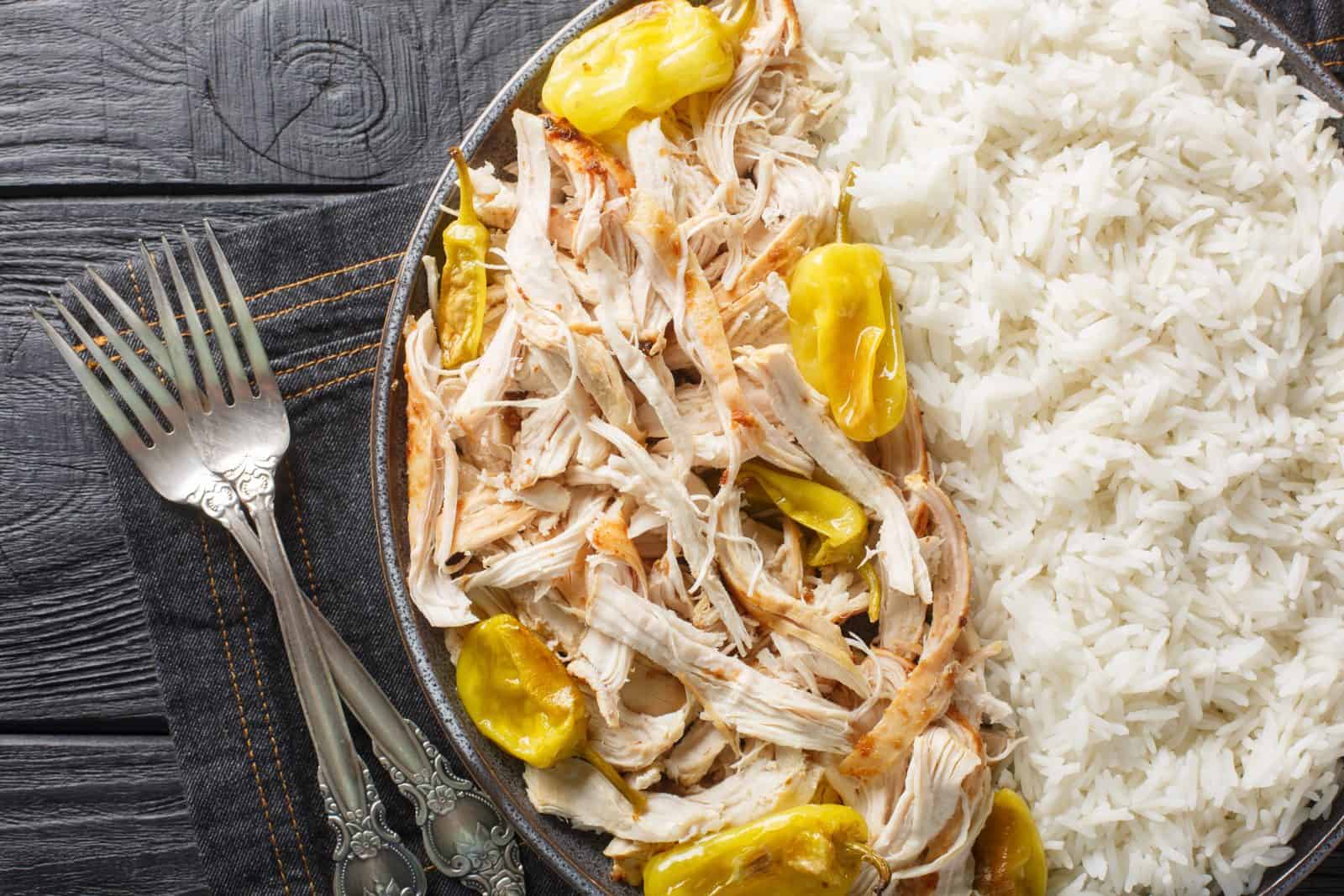 Mississippi dump chicken dinner