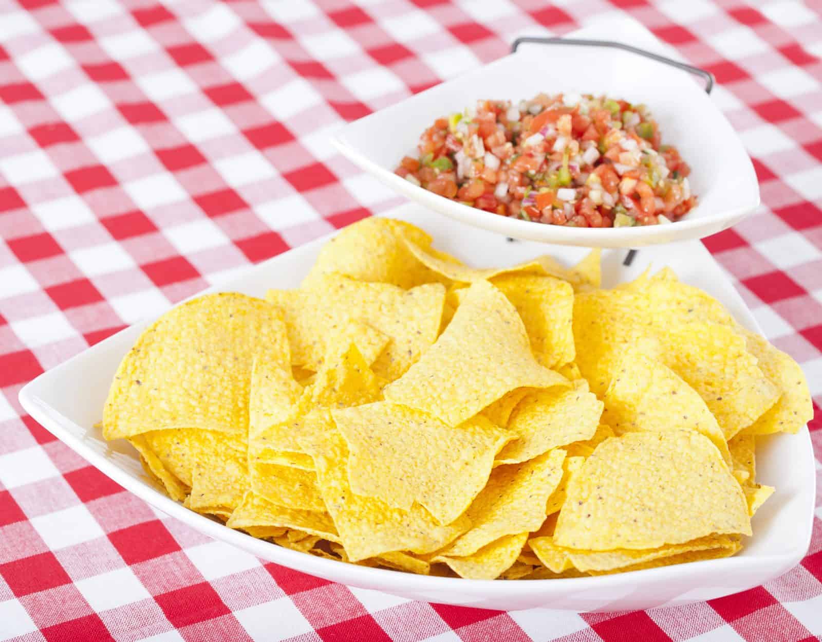 Mexican Appetizers for Easy Entertaining 7 Chunky Pico de Gallo on a plate