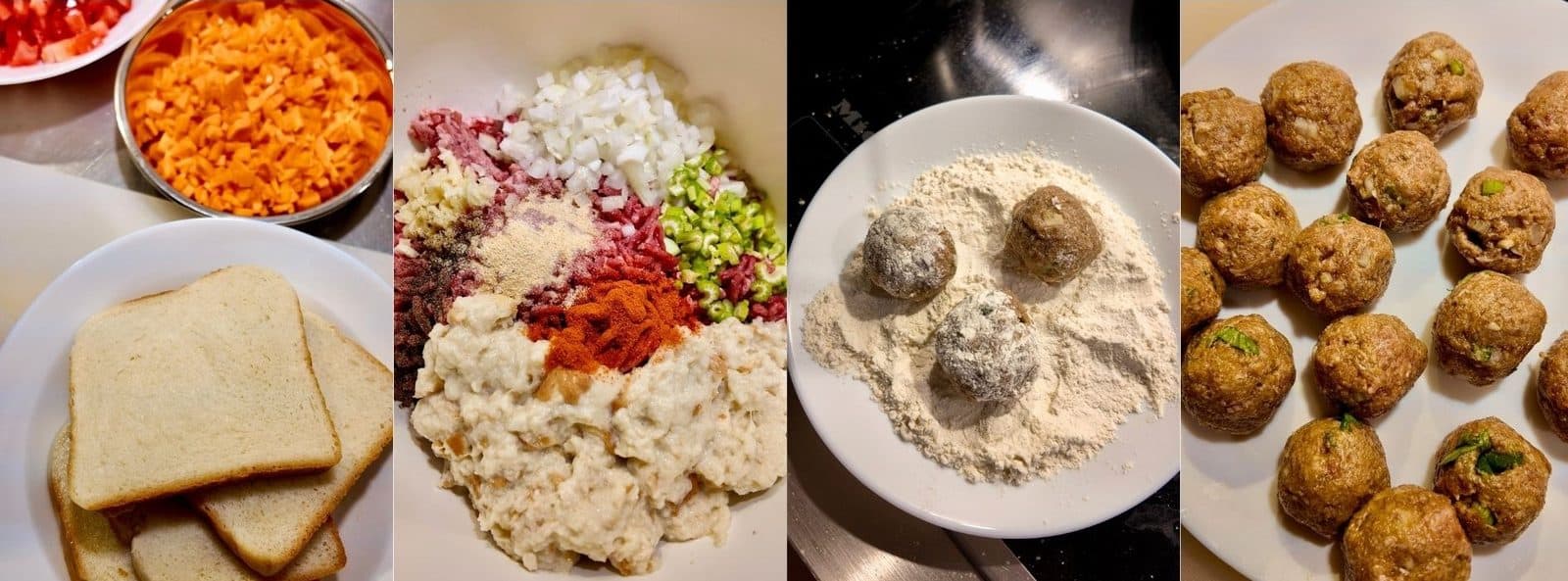 Process of making meatballs