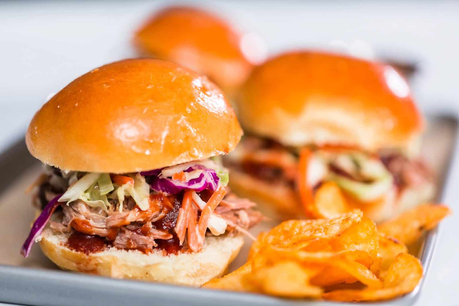 Crockpot Summer Recipes for Hungry Families 22 Barbecue bourbon pulled pork
