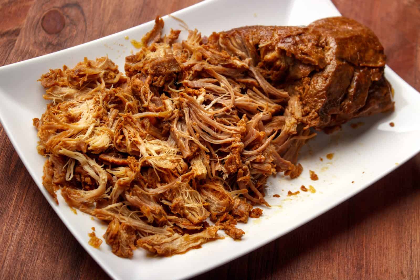 Dump barbecue pulled pork