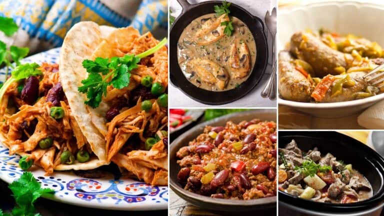 30 Slow Cooker Dump Dinners (5 Ingredients or Less)