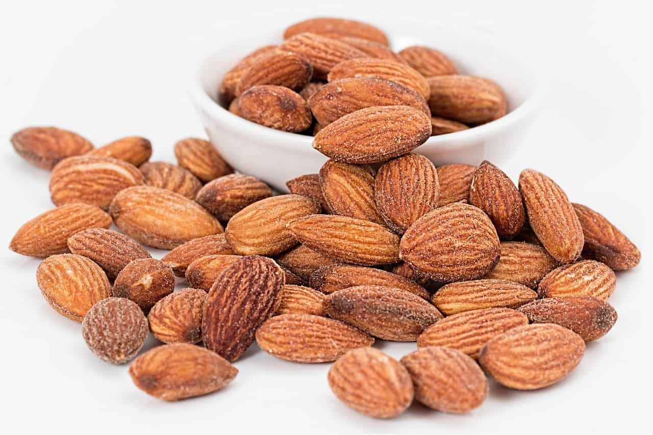 Smoked Appetizers for BBQ Season 41 Peppered Smoked Almonds on a plate