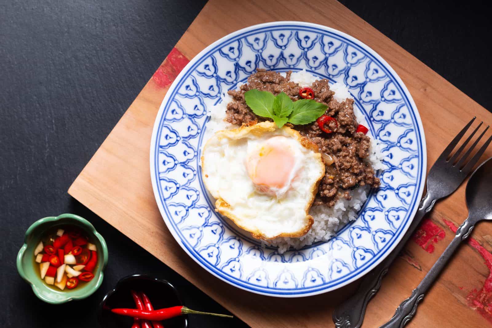 Thai basil beef