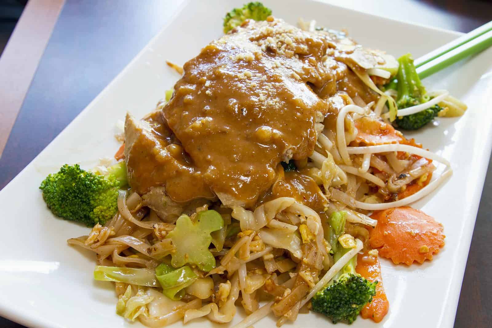 30 Mouthwatering Chicken Breast Recipes to Spice Up Your Dinner Routine! 24 Thai peanut chicken noodle bowl