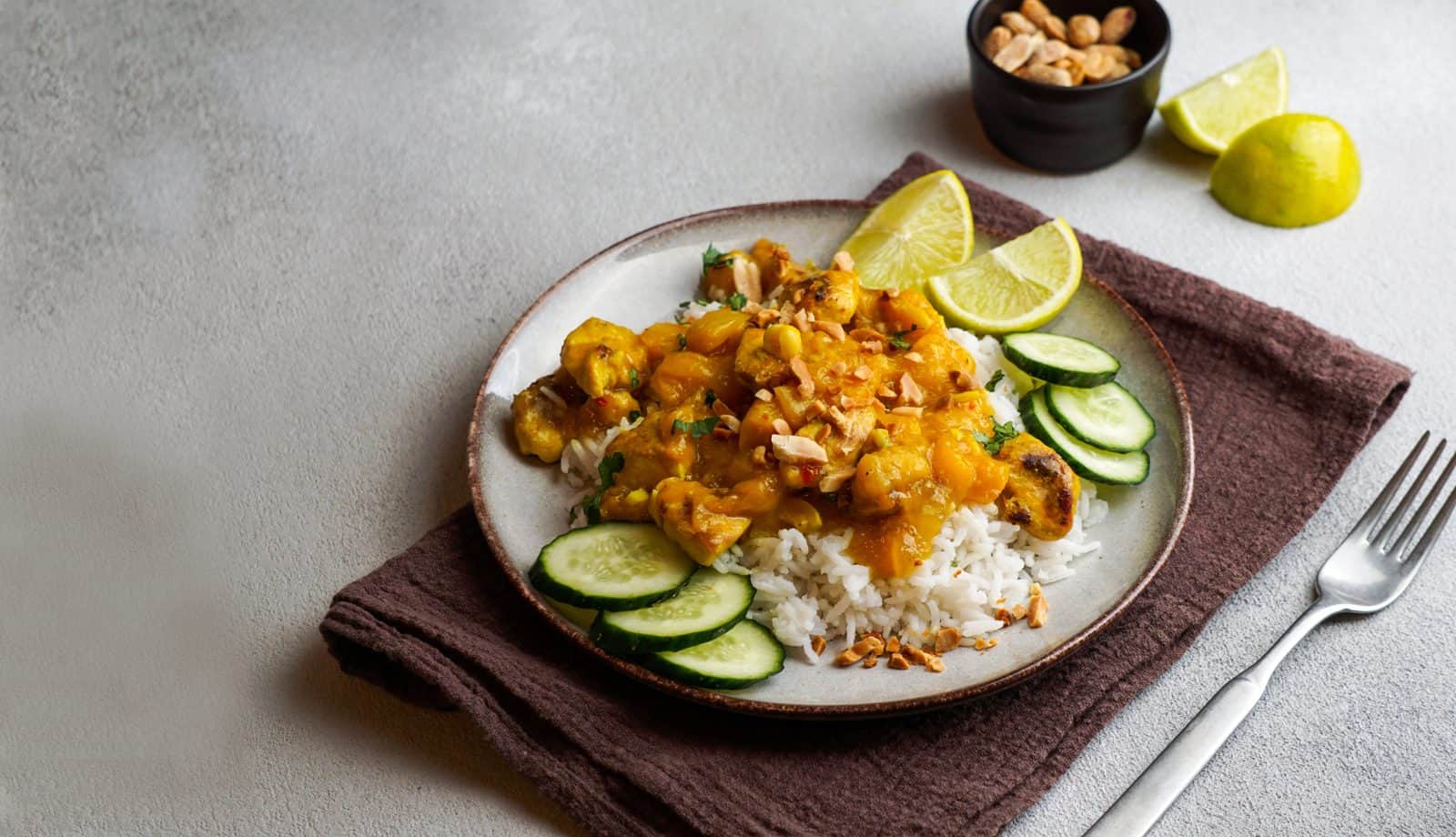 Thai peanut chicken